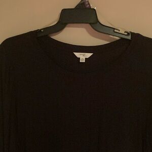 Black Long Sleeve Top